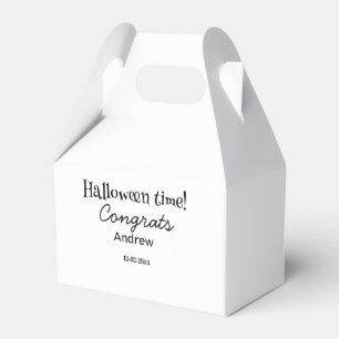 Ballotins Joyeux Halloween félicitations nom date année dipl