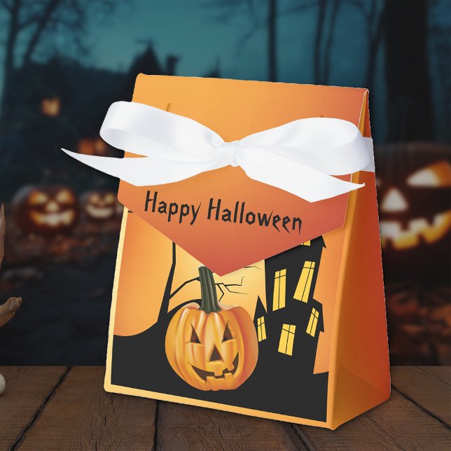 Ballotins Joyeux Halloween Jack O'Lantern Scène (Créateur téléchargé)
