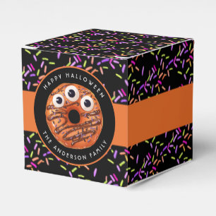 Ballotins Joyeux Halloween Monster Orange Saupoudrer de beig