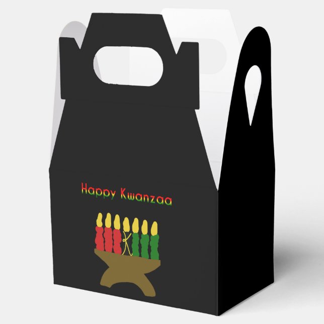 Ballotins Joyeux Kwanzaa Kinara (Ouvert)