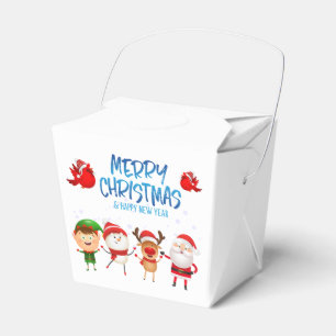 Ballotins Joyeux Noël Bonhomme de neige Père Noël Rudolph El