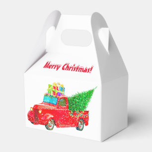 Ballotins Joyeux Noël de camion rouge