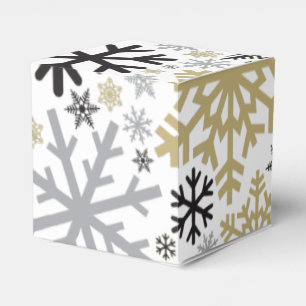 Ballotins Joyeux Noël hiver Motif de flocon de neige