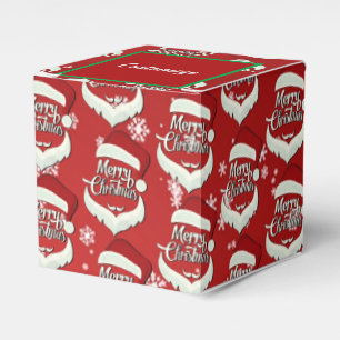 Ballotins Joyeux Noël Santa Hat Cube