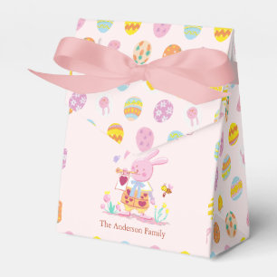 Ballotins Joyeux Pâques Pink Bunny Jardin Oeuf Chasse Rose