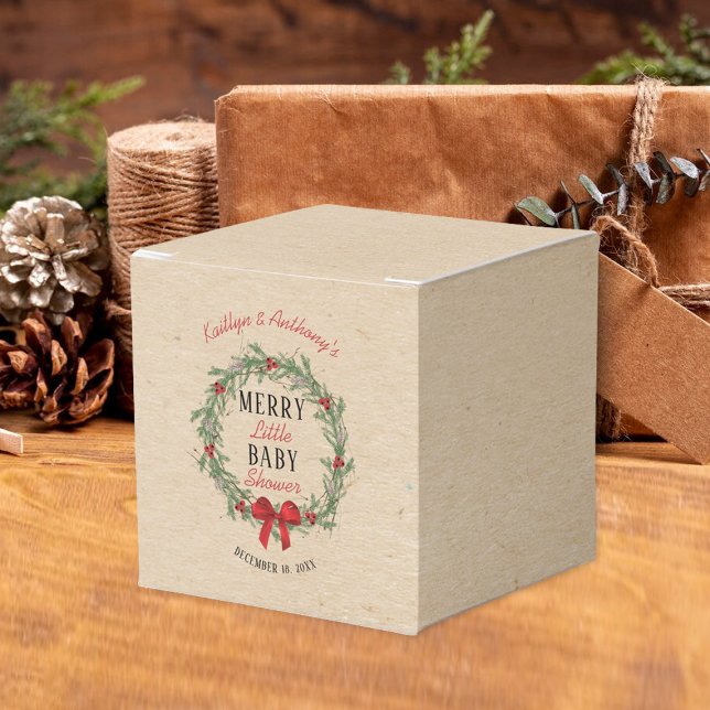 Ballotins Joyeux petit Baby shower de Noël (Créateur téléchargé)