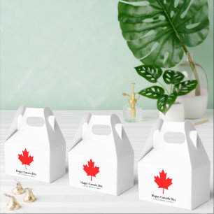 Ballotins Joyeux texte personnalisé de la fête du Canada ave