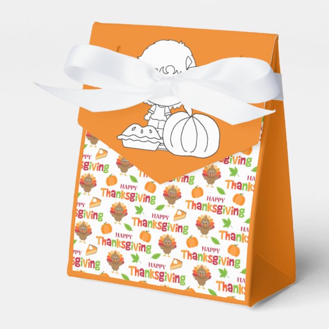 Ballotins Joyeux Thanksgiving  (Verso)