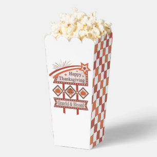 Ballotins Joyeux Thanksgiving Reconnaissant & Bénis Panneau 