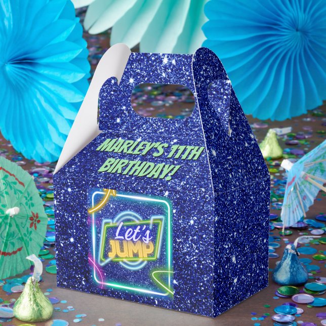 Ballotins Jump Party Bounce Neon Trampoline Park (Fête)