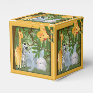 Ballotins Jungle Safari Animaux Fête Favoriser Box