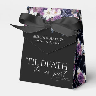 Ballotins Jusqu'à ce que la mort nous sépare Mariage Violet