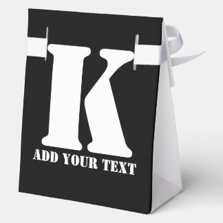 Ballotins K  Monogramme Classique Tendance Modèle de Mariage