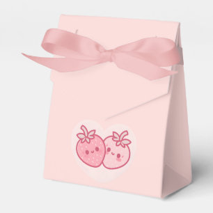 Ballotins Kawaii Valentines roses Fraises