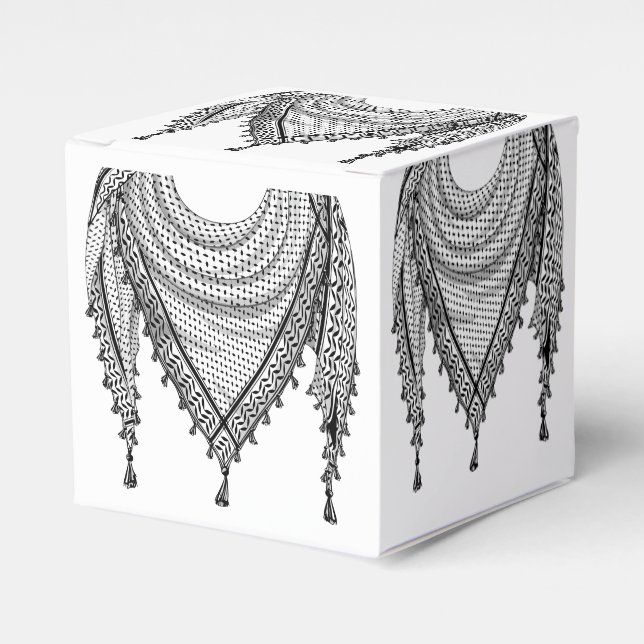 Ballotins Keffiyeh Écharpe palestinienne tissu traditionnel (Verso)