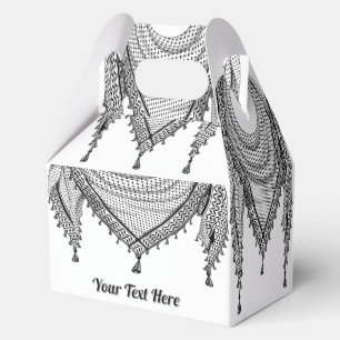 Ballotins Keffiyeh Écharpe palestinienne tissu traditionnel