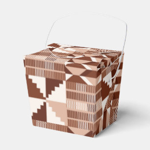 Ballotins Kente Block - Terre cuite