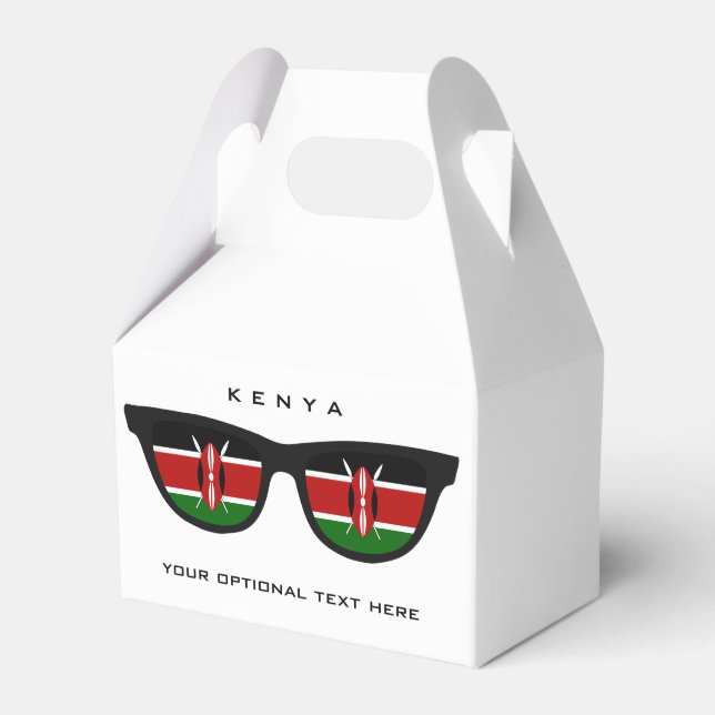 Ballotins Kenya Shades texte et couleur personnalisés ballot (Verso)