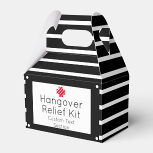 Ballotins Kit de secours Chic noir et blanc