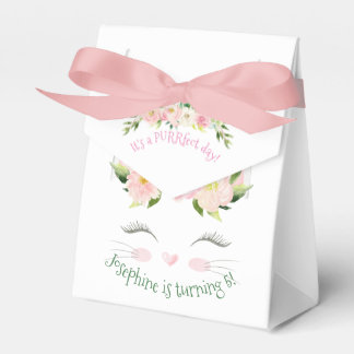 Ballotins Kitten Chat Kitty Anniversaire Floral