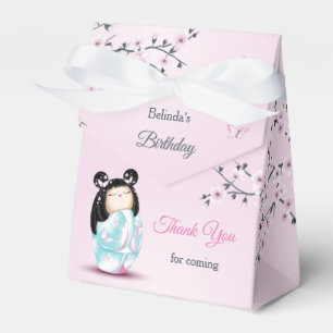 Ballotins Kokeshi Doll Girls Birthday Merci