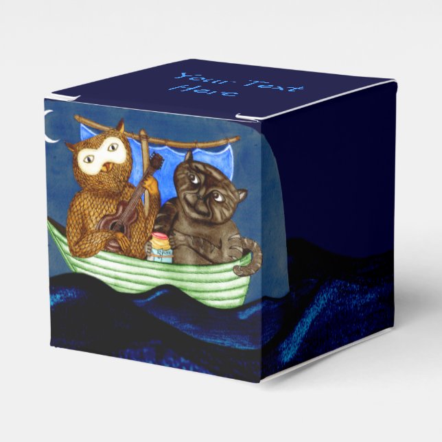 Ballotins La Chouette et le chat (Verso)