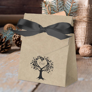 Ballotins La collection Rustic Heart Tree Mariage