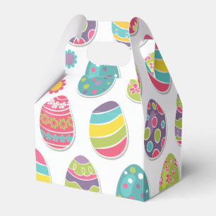 Ballotins La faveur orientée d'oeuf de pâques enferme dans