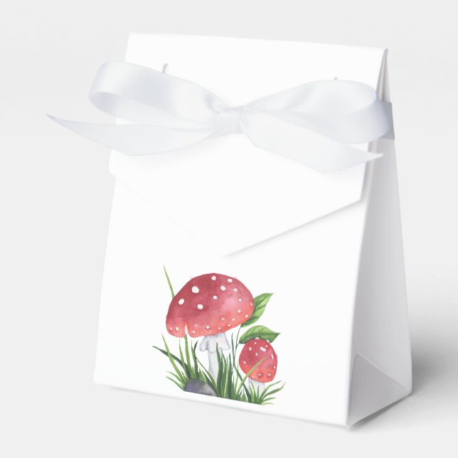 Ballotins La mouche aquarelle agaric est en route! baby show (Verso)