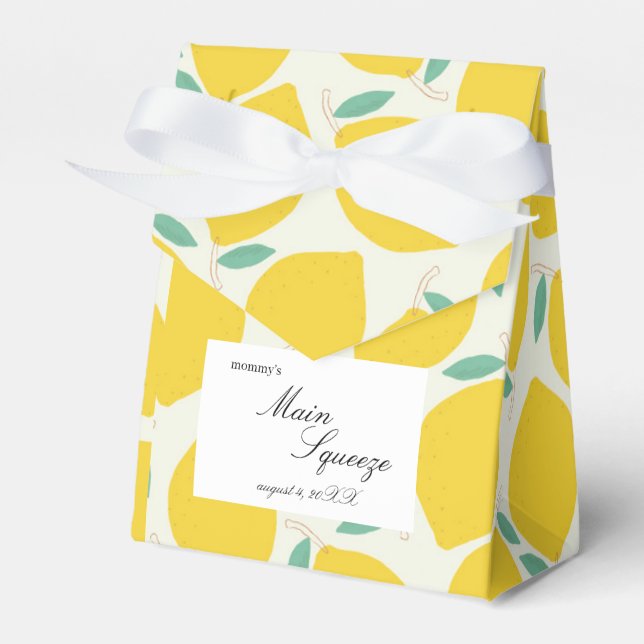 Ballotins La Prune de Maman Fête Bébé Citron (Verso)