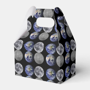 Ballotins La terre et la lune de l'espace