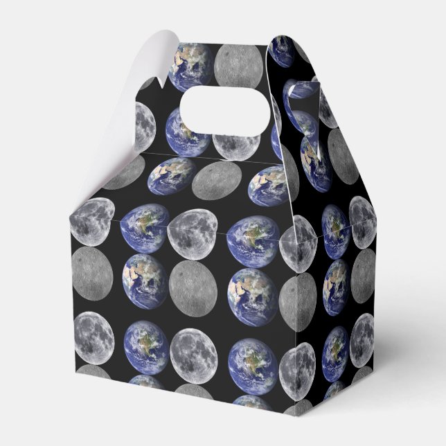 Ballotins La Terre et la Lune de l'espace (Verso)