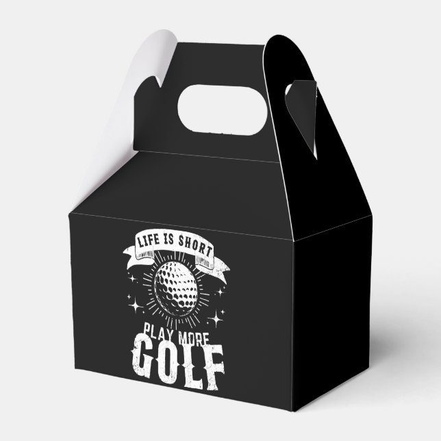 Ballotins La vie est courte. Jouez plus de golf (Verso)