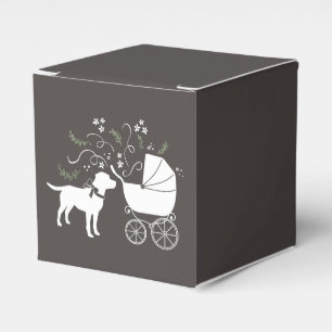 Ballotins Labrador Baby shower de chien Laboratoire gris Neu