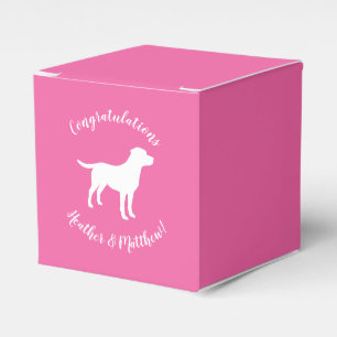 Ballotins Labrador Theme Chien Baby shower Pink Lab