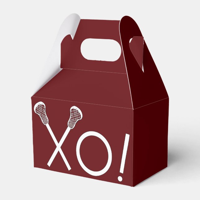 Ballotins Lacrosse Team Maroon (Verso)