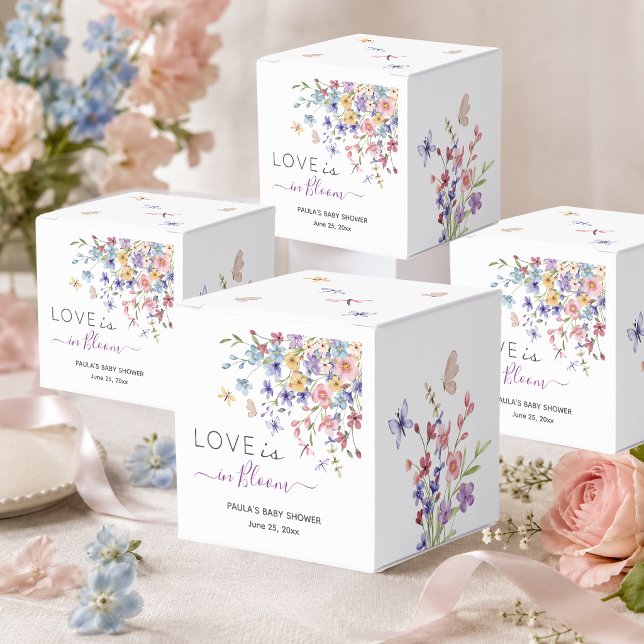 Ballotins L'amour est en fleurs Fête bébé libellules (Créateur téléchargé)