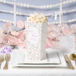 Ballotins L'amour est en fleurs Fête de mariage rose floral