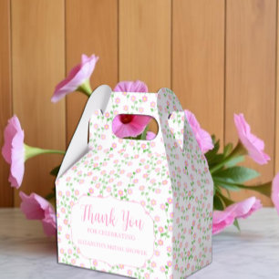Ballotins L'amour est en fleurs Fête de mariage rose floral
