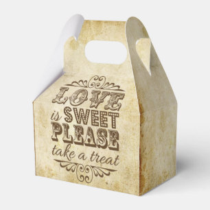 Ballotins L'Amour Est Un Mariage Sucré Vintge