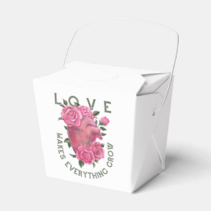 Ballotins L'amour fait tout grandir - Art Floral Romantique