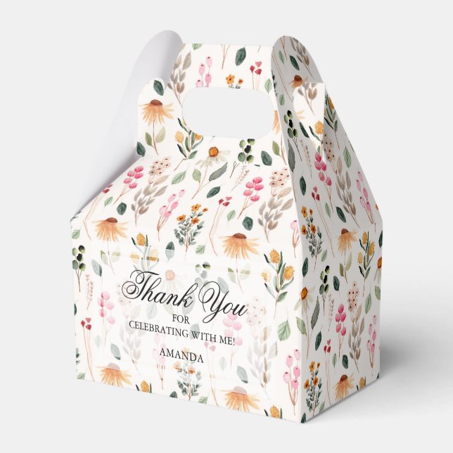 Ballotins Lancement de mariage aux fleurs aquatiques (Verso)