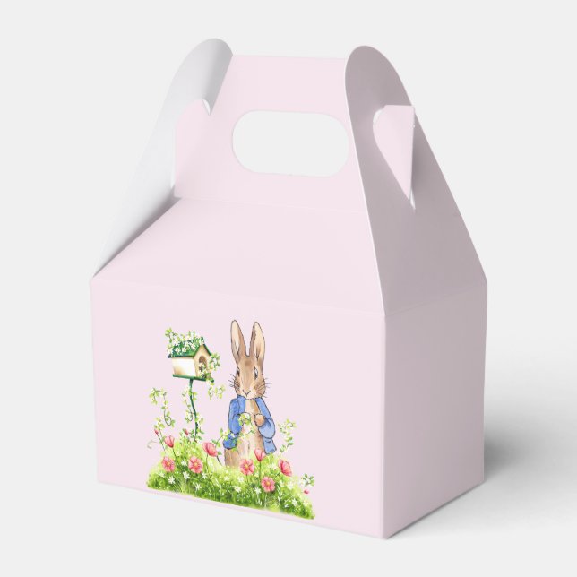 Ballotins Lapin classique bunny veste bleue (Verso)