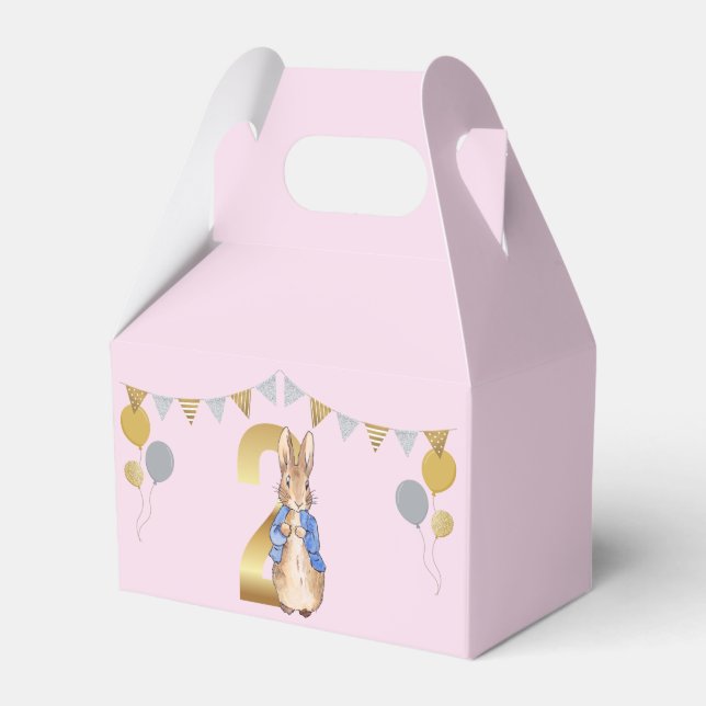 Ballotins Lapin classique de bunny veste bleue (Verso)