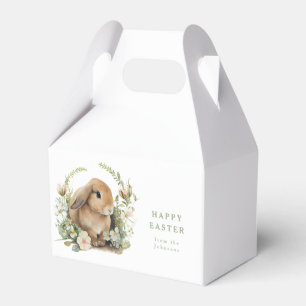 Ballotins Lapin de Pâques Floral Aquarelle Printemps Personn