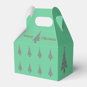 Ballotins L'arbre de Noël avec le rouge de décorations