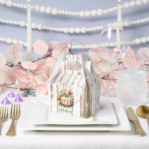 Ballotins L'Automne Rustique Laisse Petit Baby shower Citrou