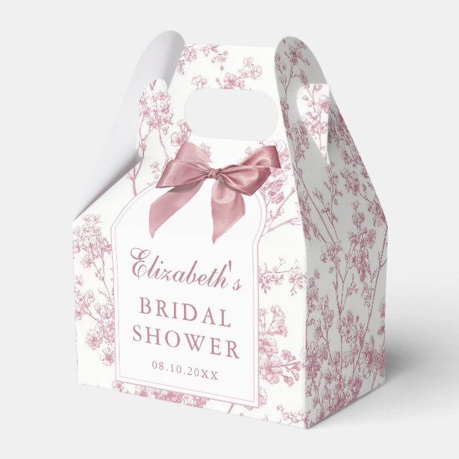 Ballotins Lavage Rose Ancien Fleurs Mariage (Verso)