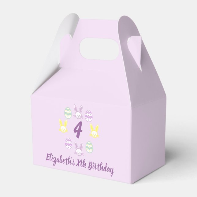 Ballotins Lavande Pâques 4e anniversaire (Verso)