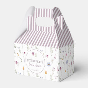 Ballotins Lavender fleurs sauvages baby shower bonbons ballo